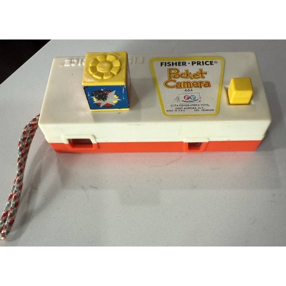 Fisher Price Pocket Camera #464 Vintage 1974 - A Trip To The Zoo Works EUC